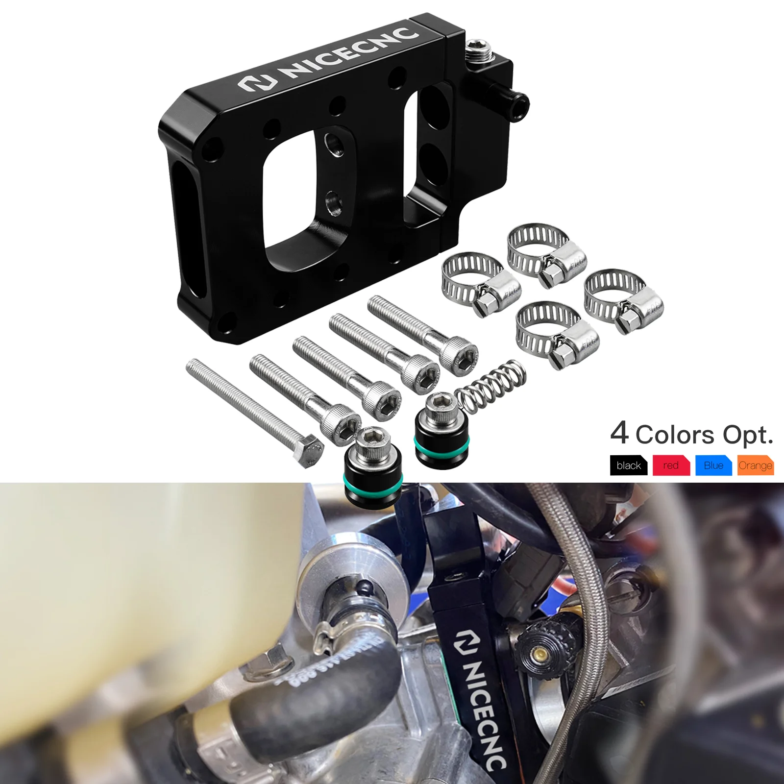 For Husqvarna TE 300i TE 250i For KTM EXC 300 EXC 250 TPI Six Days 2018-2023 TPI Injector Relocation Block For GasGas EC 300