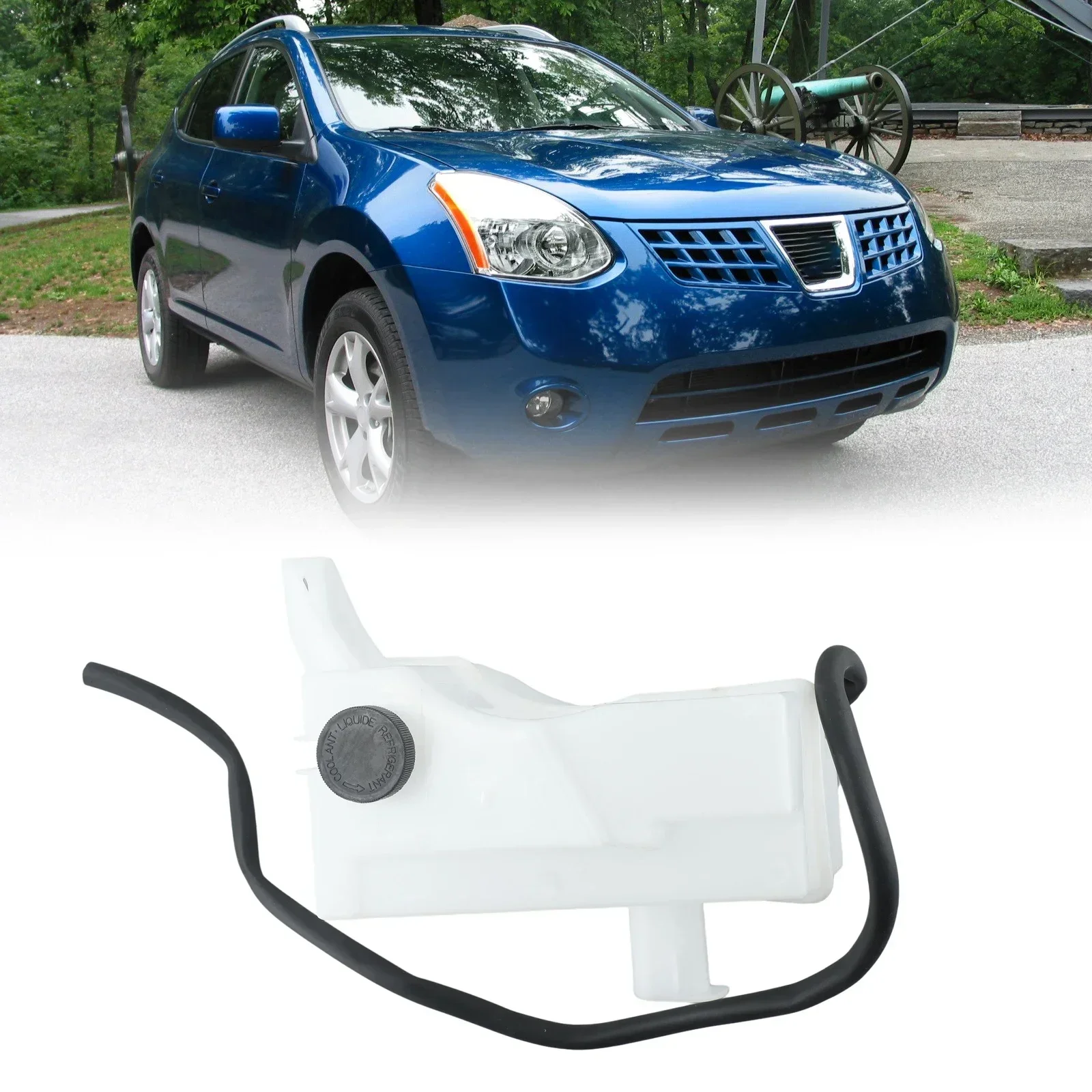 21711-JG000 Coolant Reservoir For Nissan Rogue 2.5L L4 2008-2013 For Rogue Select 2.5L L4 2014-2015 Car accessories