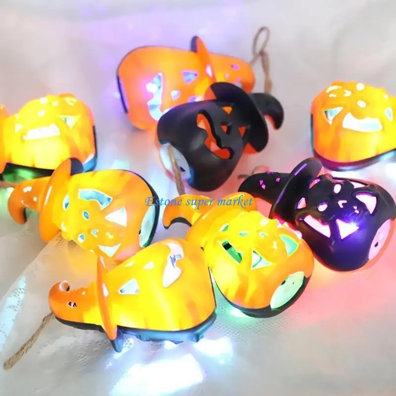 090B キッズナイトライト高品質樹脂雰囲気ライトカボチャ型キッズナイト用品安眠キッズプレゼント