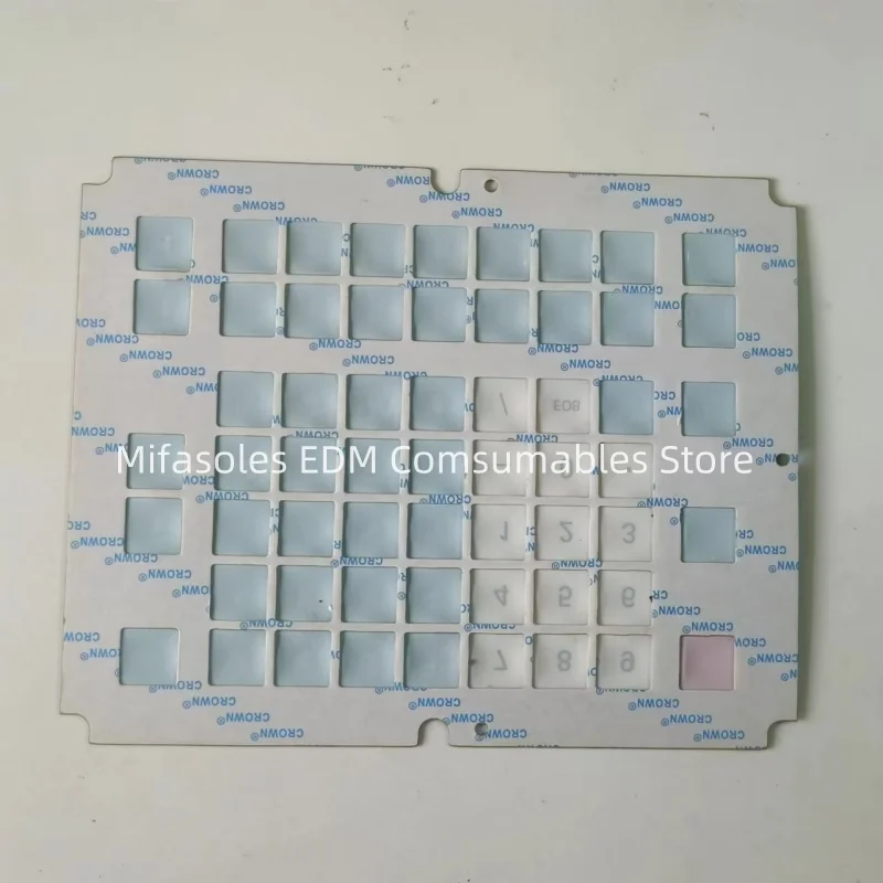 CNC 멤브레인 키패드 버튼 A98L-0001-0567 # Fanuc 기계 조작반용 P 버튼 필름 버튼 패널 보호 필름
