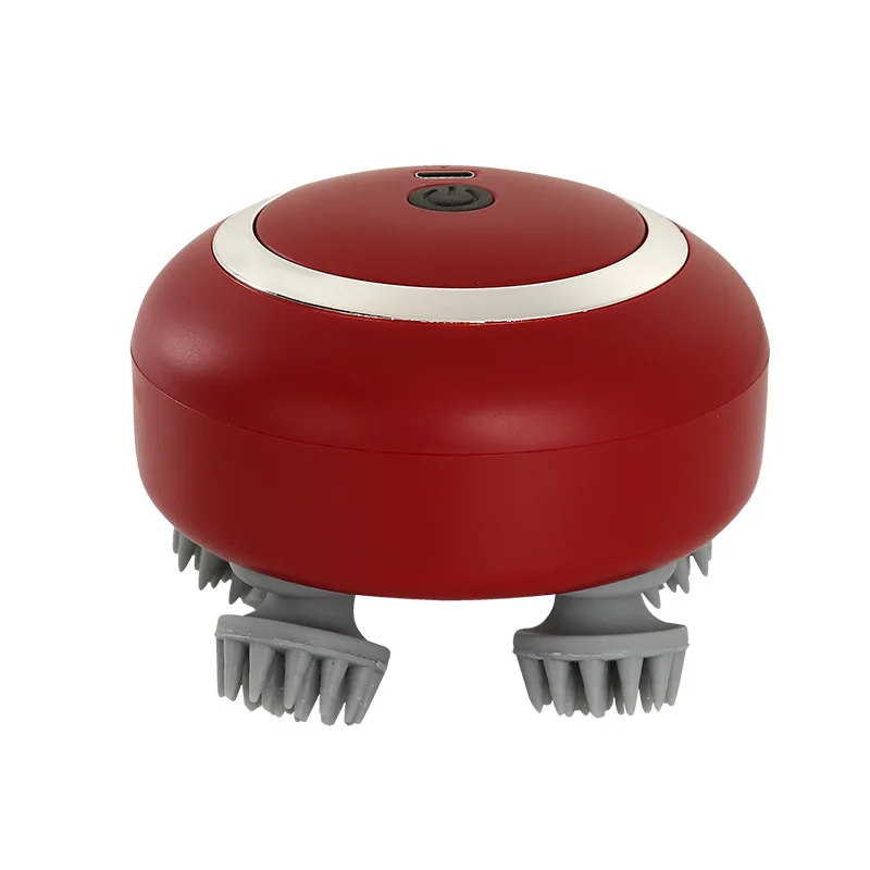 

Перезаряжаемый электрический массажер для головы с меридианом, разминающим кожу головы и облегчением головной боли, релаксационной терапией когтей для людей и домашних животных