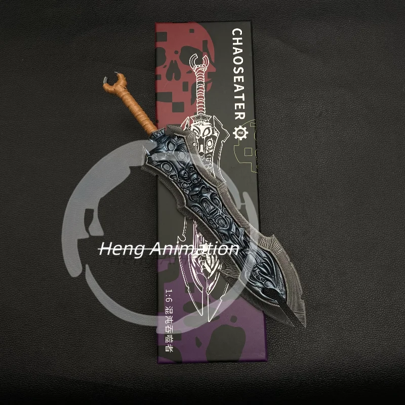 

Dark Blood Game Peripheral Chaos Devourer Greatsword Model Pendulum Alloy Gift Unopened Spot Super Cool