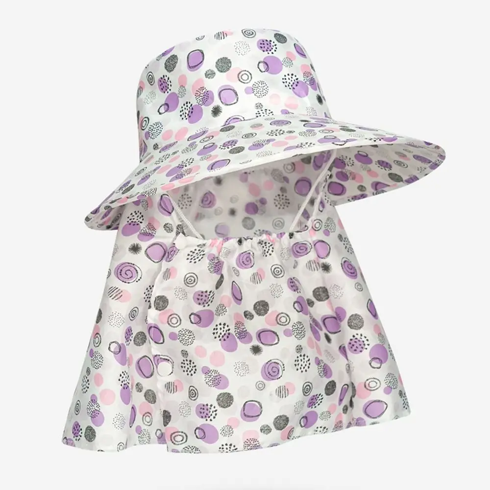 Practical Sunshade Fisherman Hat UV Protection Adjustable Wide Brim Hat Full Wrap Breathable Sun Protection Hat Summer Outdoor