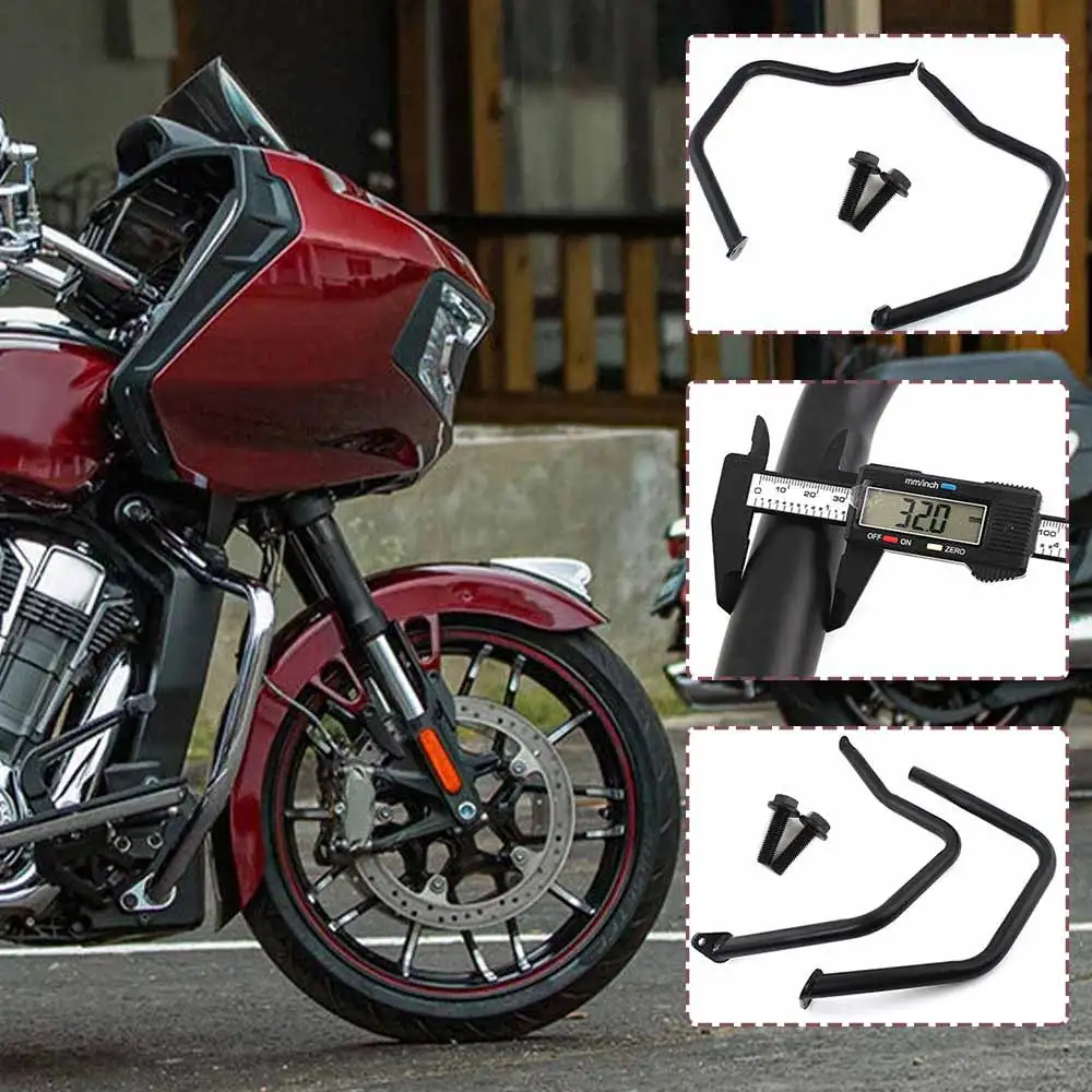 

Motorcycle Engine Guard Crash Bar Highway Bars Frame Protection Fit For Indian Roadmaster Chieftain Challenger Chieftain 2020-25