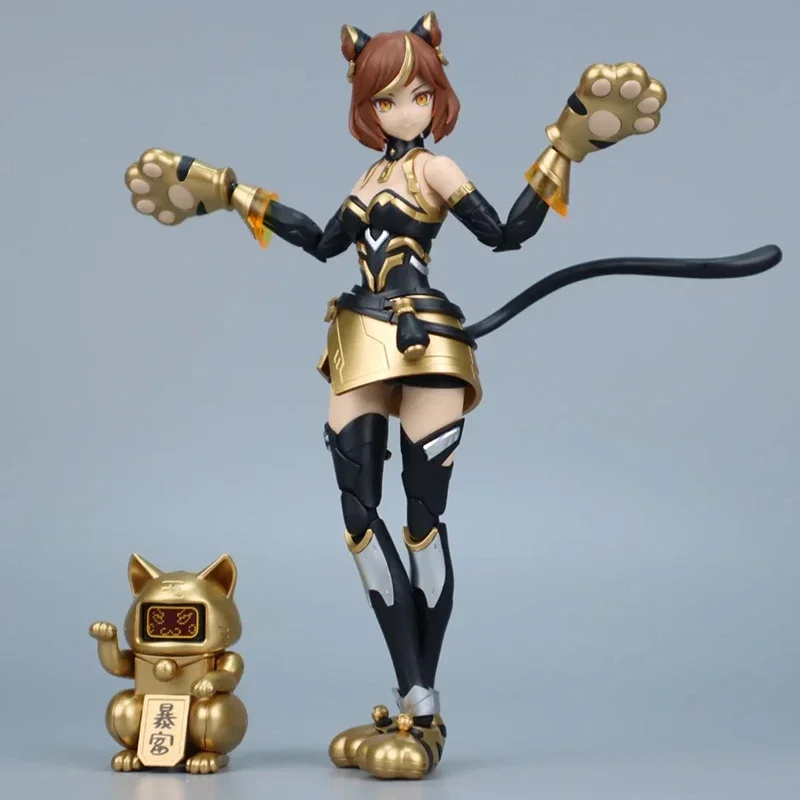 

Ms General Model Dolls Shadow Series 12 Hours Yin Tiger Action Figures Mecha Trendy Collect Desktop Ornament Cartoon Decor Toy