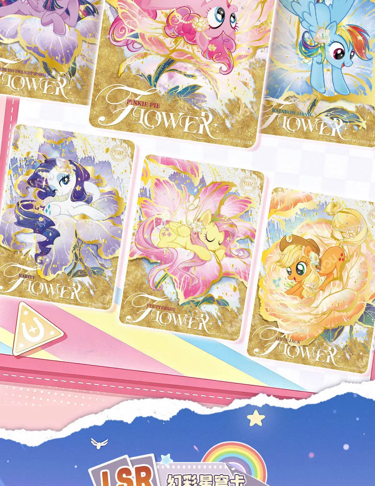My Little Pony Cards Friendship is Magic Collection Card Seltene Sammelkarte für Sammler, Kartenspiel, Sammelkarte, Kinderspielzeug, Geschenke – Detail 6
