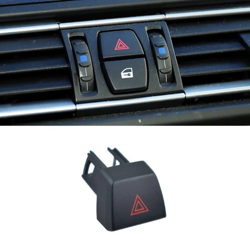

Center Console Accessory For BMW 5 6 7 Series F10 F12 F01 5 GT F07 X3 F25 Hazard Light Switch Button Cover 61319161896