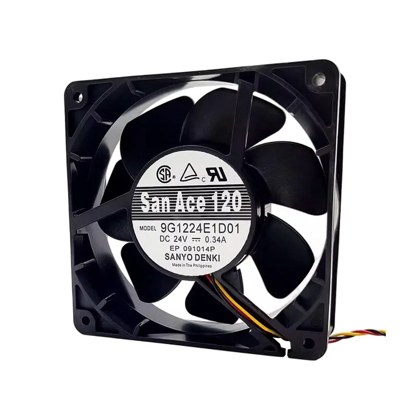 

НОВЫЙ ОРИГИНАЛ 9G1224E1D01 24 В 0,34 А 12038 120*120*38 мм 12 см охлаждающий вентилятор радиатор