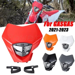 12V LED Motocross Headlight Hi/Lo Beam DRL Head Lamp For GASGAS EC EC250 EC300 EC250F EC300F Off Road Bikes Headlamp 2021-2023