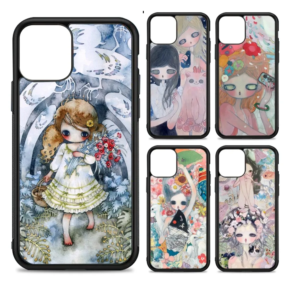 Selling Aya Takano Phone Case Silicone PC+TPU For For iPhone  11 12 13 14 15 16 Plus Pro Max Cover