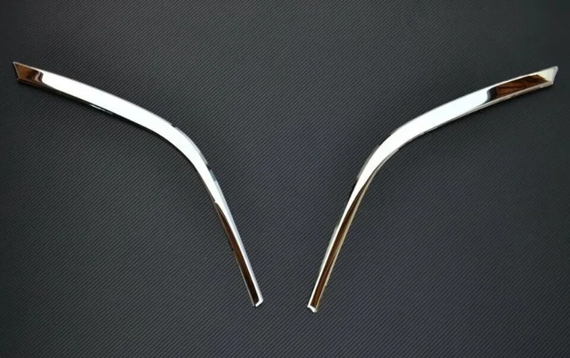 Embellecedor de flujo de aire de parrilla cromado, 2 piezas de acero inoxidable para Scania R S Series 2017+