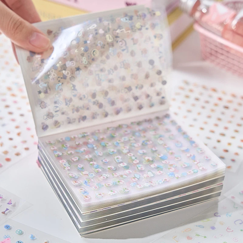 السيد ورقة 32 قطعة سلسلة قطف الأنف الصغيرة يموت قطع كتاب ملصقات ، لطيف الكرتون الشارات للمجلات مسمار الفن جراب هاتف AirPods DIY بها بنفسك #5