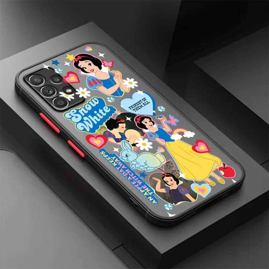 Phone Cover Case for Samsung Galaxy A73 A33 A53 A14 A23 A52S A72 A56 A55 A54 A34 A36 A16 A15 A35 A17 A52 Disney Jasmine Snow
