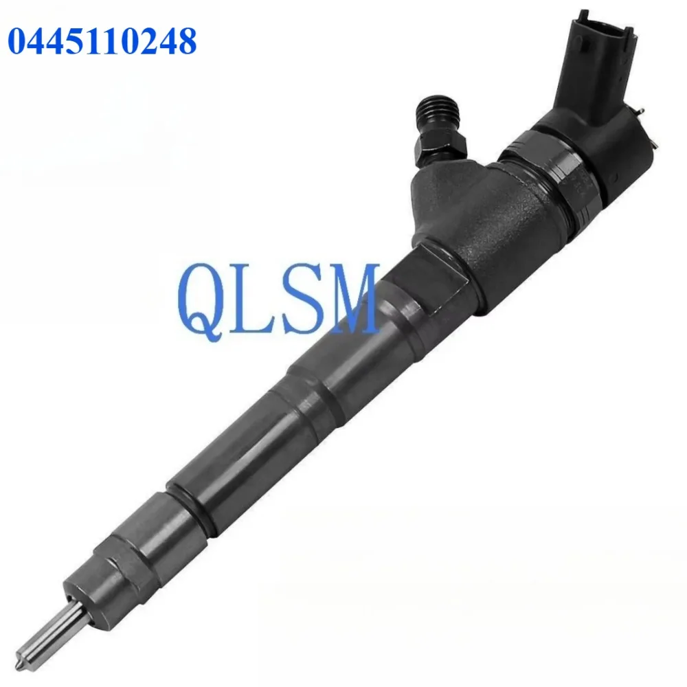 1 Pieza 0445110248 504088755 Inyector de Combustible Common Rail para Iveco Daily Fiat Ducato 2.3 JTD HPI, Boquilla de Repuesto para Motor Automotriz