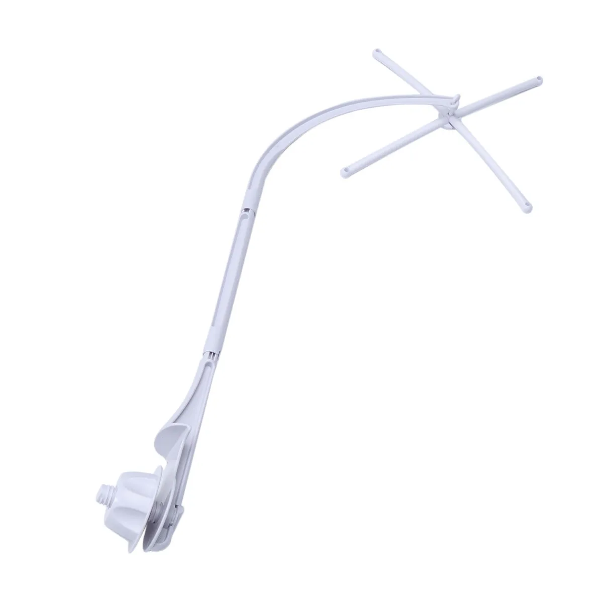 

Держатель для колокольчика на кроватку 66 см, прочный кронштейн из АБС-пластика, вращение на 360 градусов, универсальный аксессуар для детской кроватки