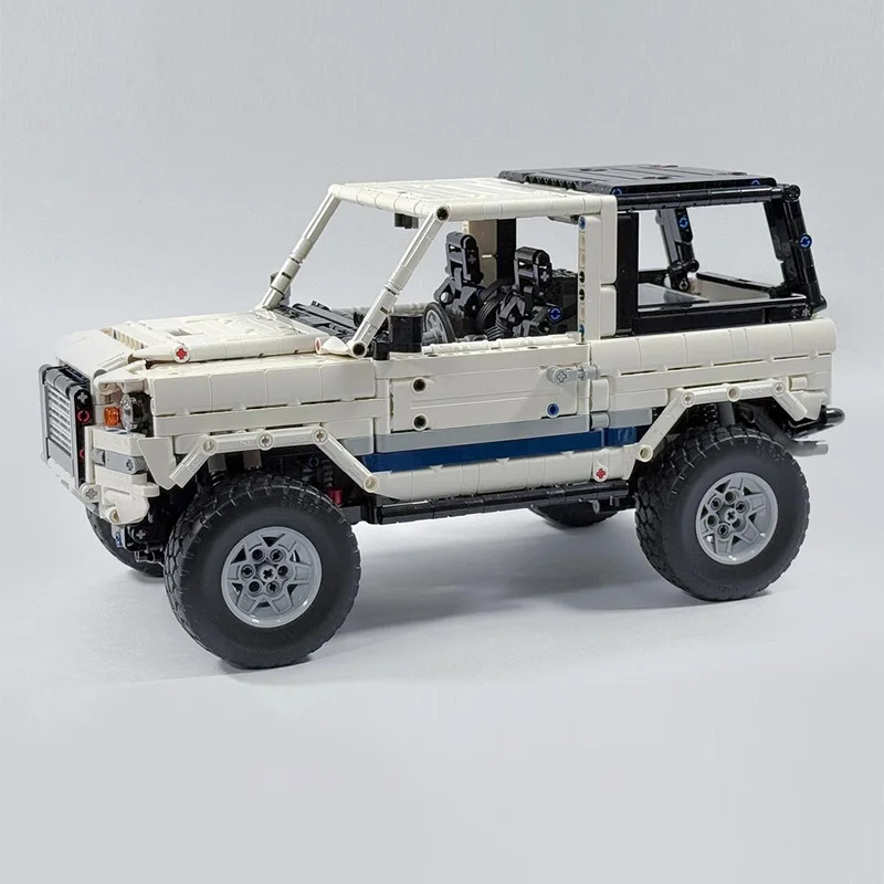 City Car Model MOC Building Bricks Quad-Differential Off-Roader Modular Technology Children Holiday Gifts Assemble Toys Suit