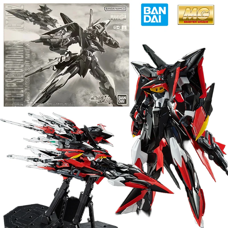 Bandai PB MG 1/100 Eclipse Gundam Reactor 2 20Cm Gundam Seed Anime Original Action Figure Model Assemble Toy Gift Collection