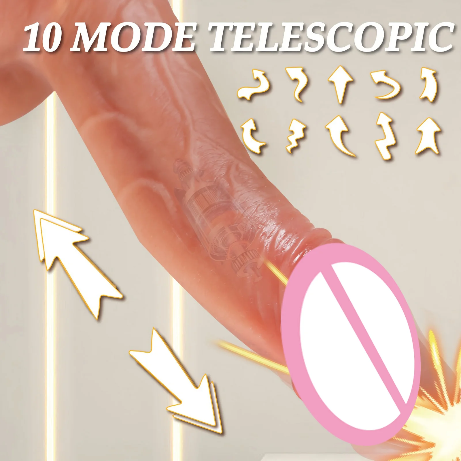 Realistic Dildo Telescopic Heating Vibrator Big Penis Penetration Anal Female G-spot Vagina Stimulator Adult Sex Toys for Women