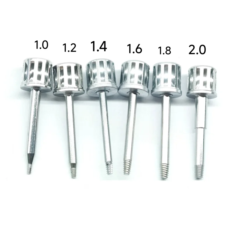 6 Sizes Dentistry Broken Abutment Thread Galling Screw Extractor Tools Dental Implant SOS Tool Dentist Instruments Supplies