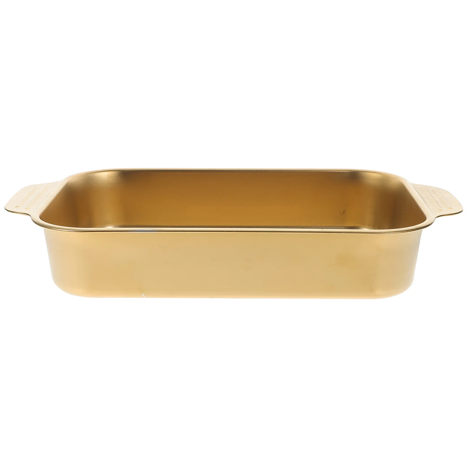 

Stainless Steel Fish Plate High Temp Resistant Microwave Safe Serving Tray Dessert Dinner Vegetable Platter