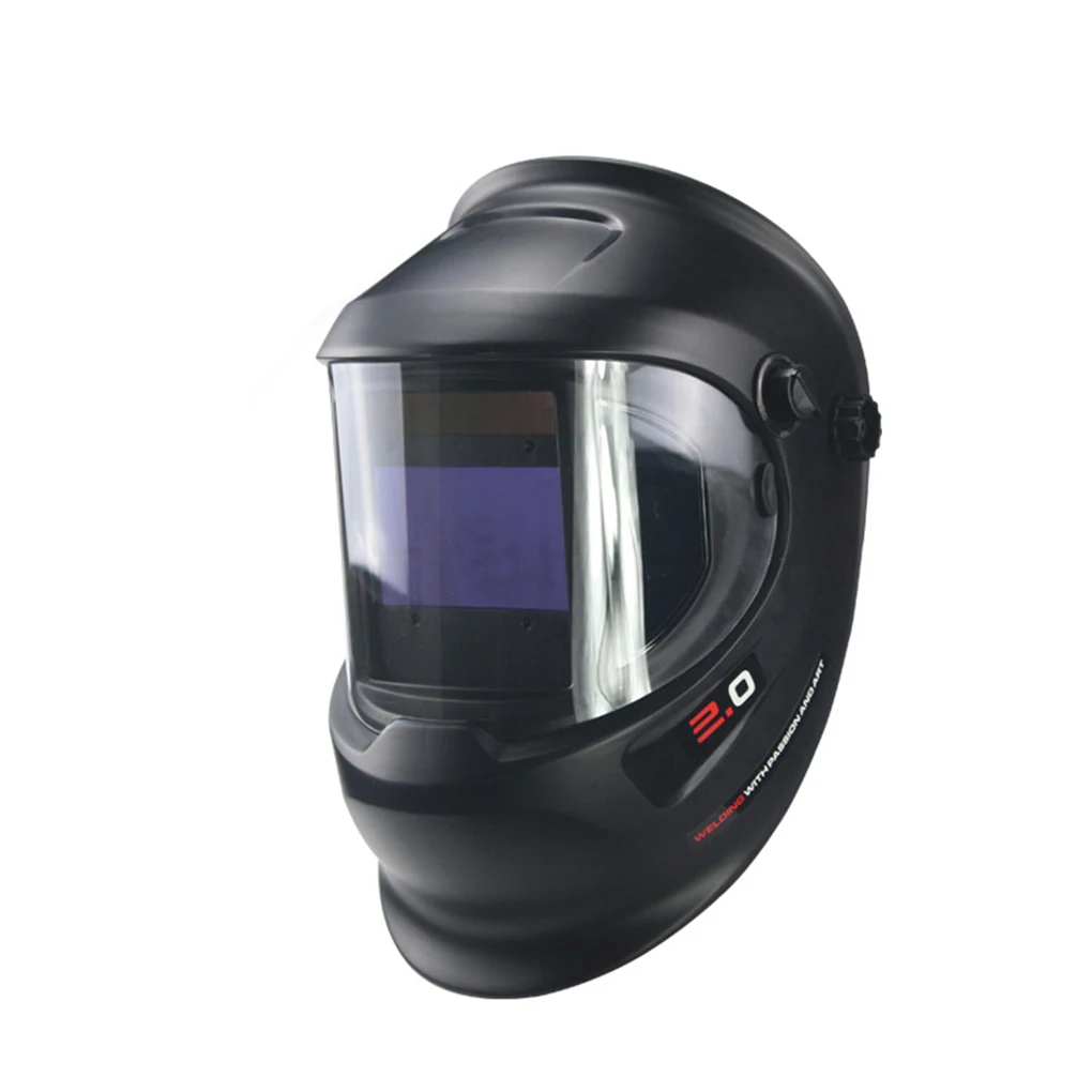 

Welding Helmets Solar Powered 2 Arch Sensor Automatic Dimming DIN9-DIN13 Protective Gear Welder Hood for Grinding