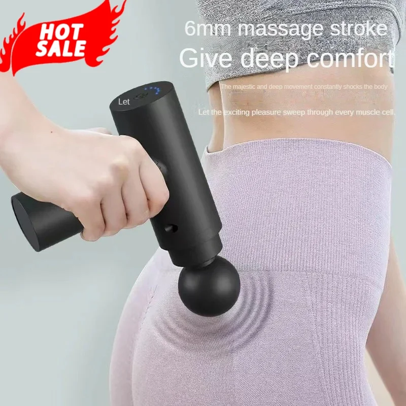 Fascia Gun for Neck and Body Relief HB-006 min iProfessional Electric Vibration Massage Gun for Muscle Relaxation