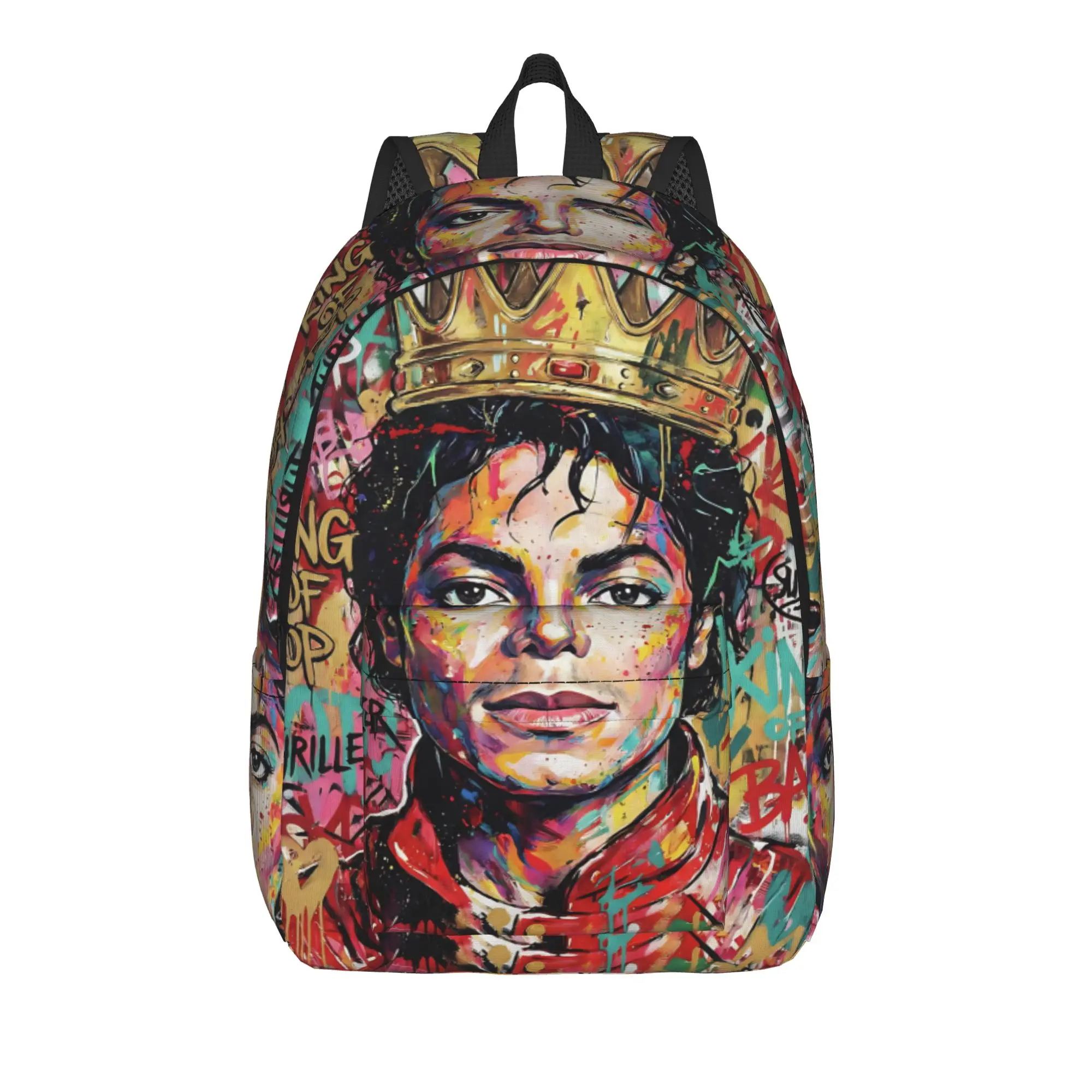 Michael Jacksons Musical Movie 2026 Backpack Gift High School Business  Daypack for Men Women Laptop Computer Canvas Bags