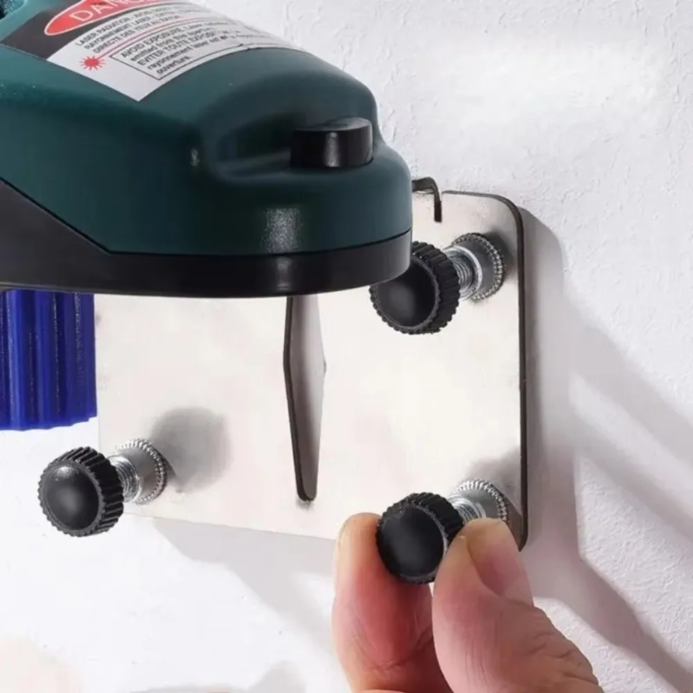 

Universal Wall Mounted Positioning Device Heavy-Duty Stainless Steel Level Bracket Laser Level Mount DIY Projects