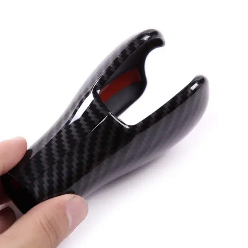 For Land Rover Range Rover Sport 2005-2013 ABS Carbon Fiber Car Interior Center Gear Shift Knob Head Cover Trim Accessories