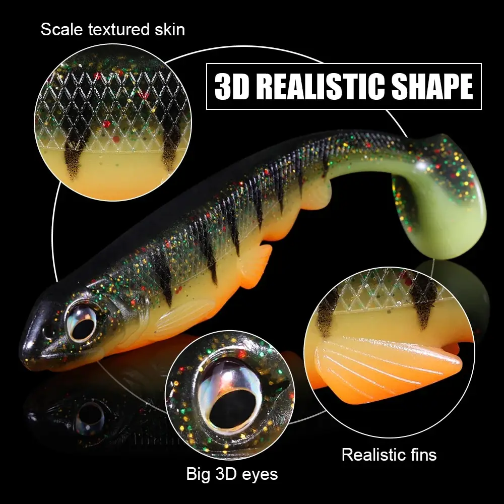 Spinpoler Stalker Fishing Lure Soft Bait Paddle Tail 16cm Wobbler Plastic Fake Fishing Swimbait Sea Bass Pike Trout Tackle Pesca