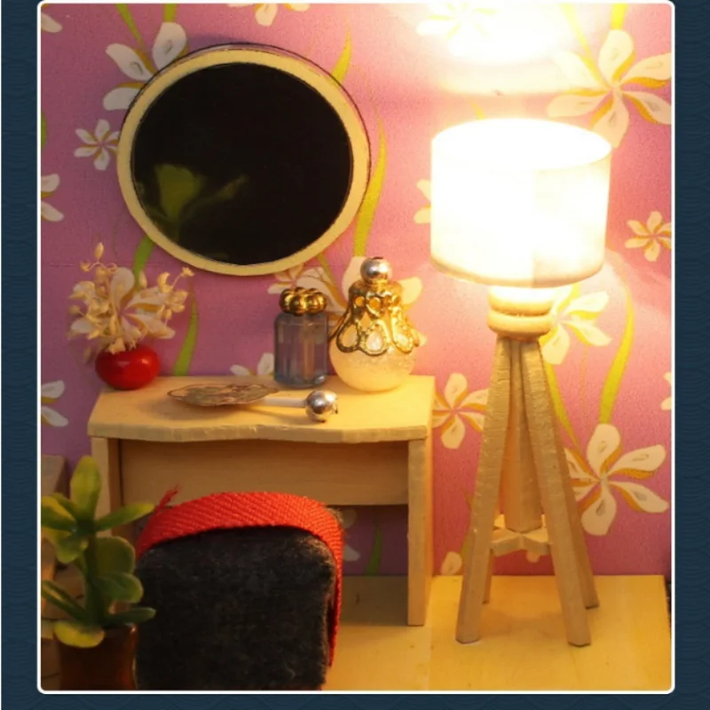 OUZEY اليابانية Zen Cottage DIY، فيلا خشبية ثلاثية الأبعاد، هدية تحت عنوان الخيزران والقيقب للمراهقين #5