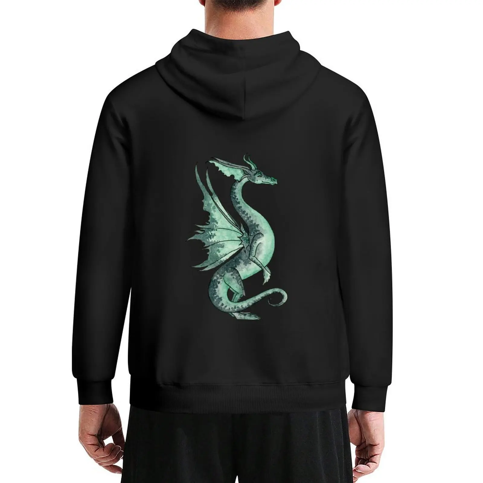 

Green Dragon Hoodie autumn new products men's clothes autumn autumn jacket men men's hoodies