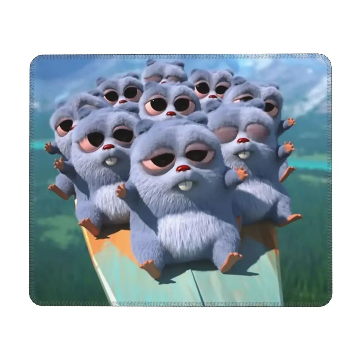 Animation Grizzy And The Lemmings Cartoon Anime Multi-size Mouse Pad Computer Keyboard Mouse Mat Gaming PC Laptop Desk Mat