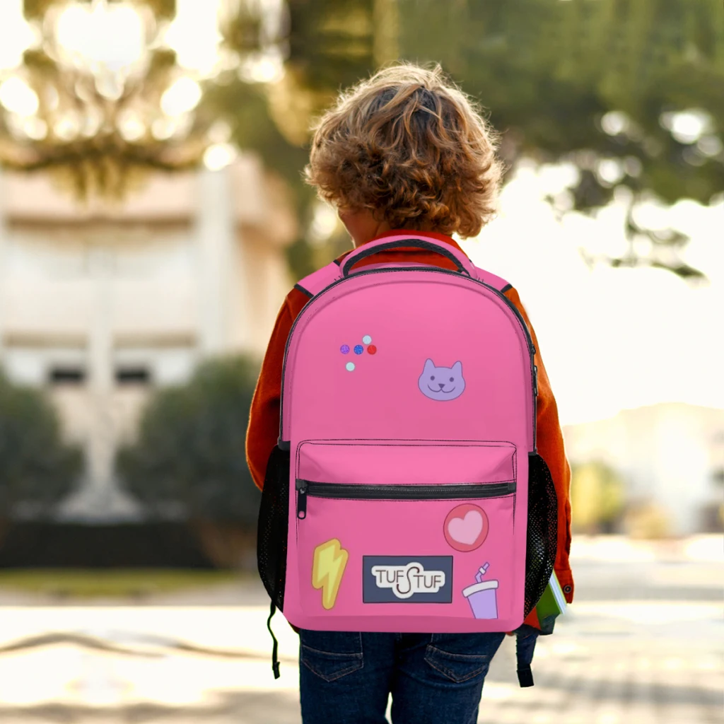 Anne Boonchuy 'S Rugzak (Amfibie) Bedrukt Lichtgewicht Casual Jeugdrugzak Voor Kinderen 17Inch