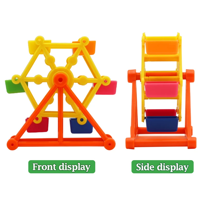 Creative Bird Foraging Toys Parrot Feeder Rotate Training Toys Intelligence Growth Cage Colorful Pecking Windmill Toy