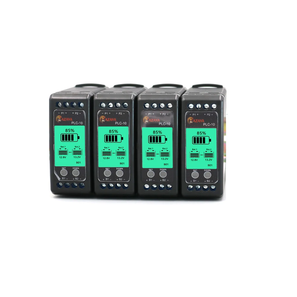Mazava 2S 4S 8S Actieve Batterij Equalizer PLC-10 Voltage Controller Batterijen Balancer Sluit Parallel Serie Lcd