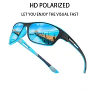 Mens Polarized Fishing Sunglasses Men Women Cycling Driving Hiking Sun Glasses Anti-glare UV400 Eyewear TAC Lens 1 pc Yarn Socks