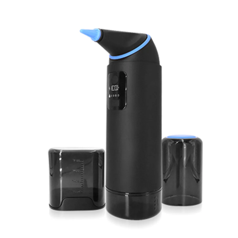 Functional Automatic Ear Cleaner Comfortable 200ml Water Washer with 8 Tips Tool Waterproof 4 Pressure Settings for Your Family