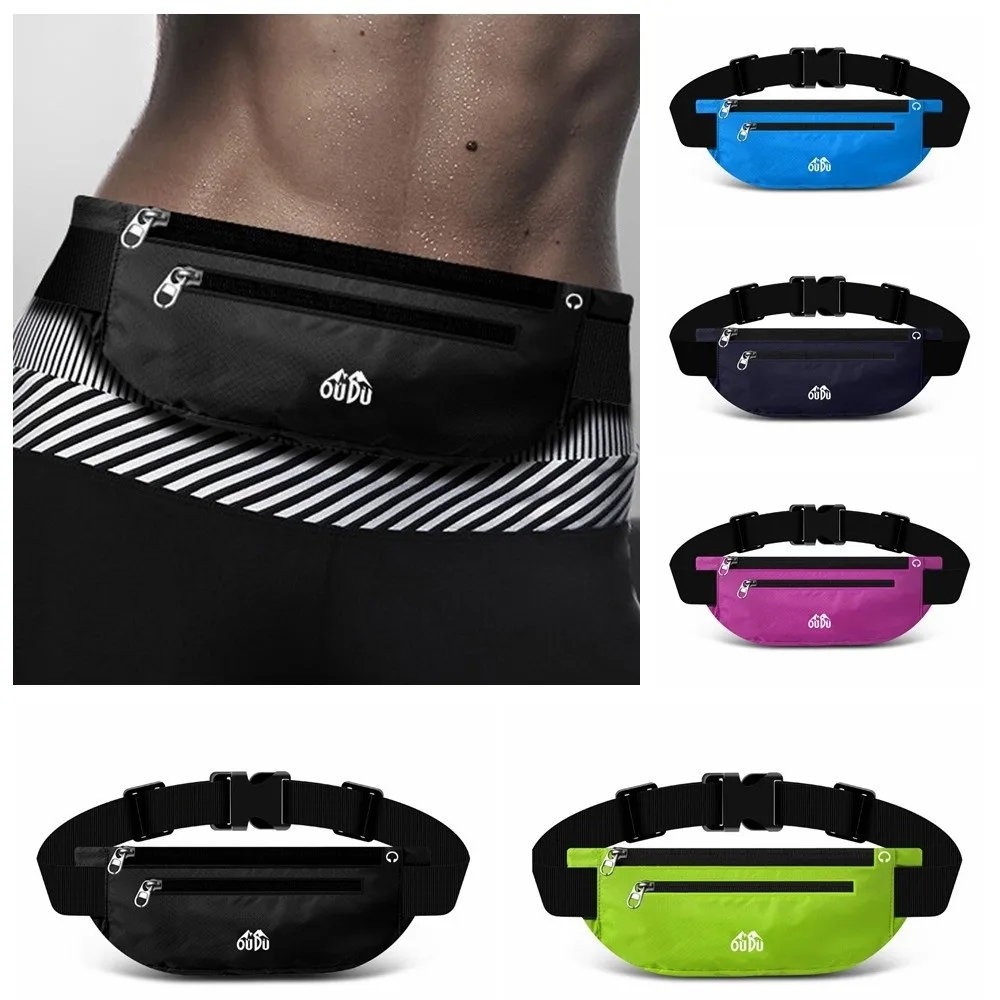 

Ultra-Thin Sport Mobile Waist Bag High Elastic Multifunctional Running Waist Bag Close Fitting Lightweight Sports Phone Bag
