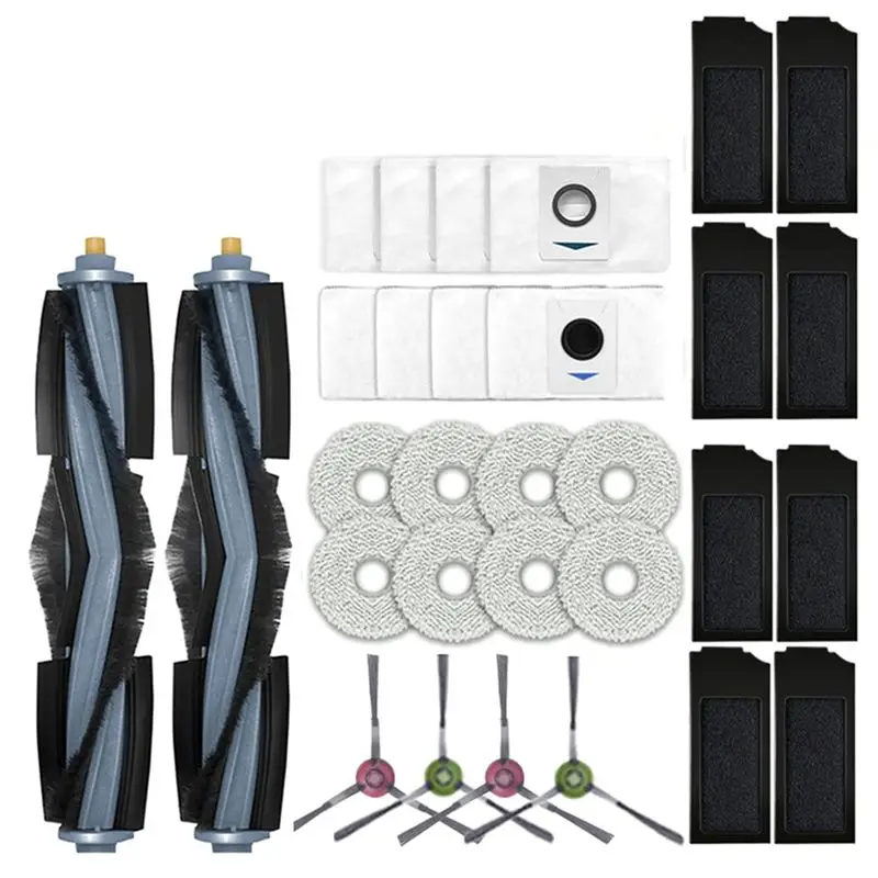 

Vacuum Cleaner Replacement Spare Accessories Main Side Brush Hepa Filter Mop Cloth Dust Bag For Ecovacs X1S PRO Deebot-A54Q