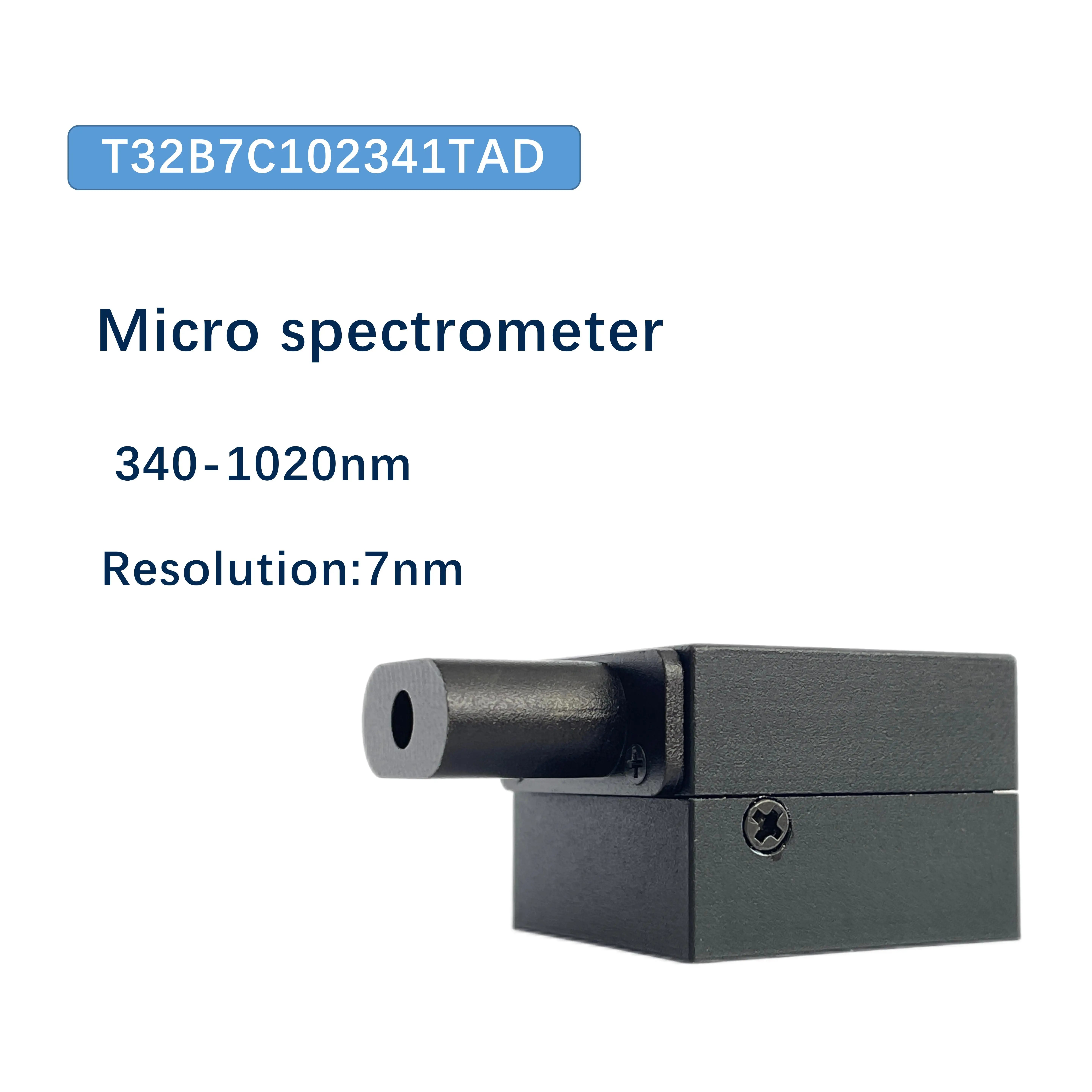 T3 Portable Fibre Optical Spectrometer UV Spectrometer 340-1020nm CCD Spectroradiometer