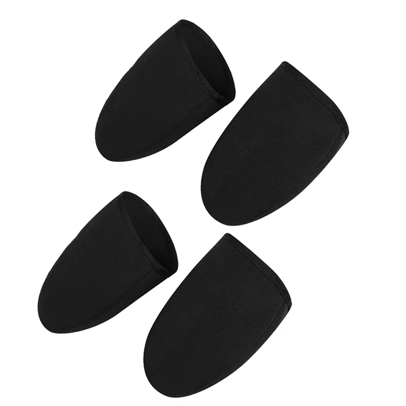 

2 пары чехлов для обуви, велосипедные бахилы, нейлон + спандекс, зимние защитные бахилы для шоссейного велосипеда