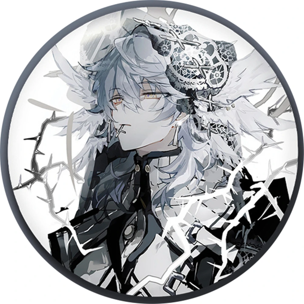 เข็มกลัดคอสเพลย์ Honkai: Star Rail Sunday ขนาด 58 มม. ทำจากเหล็กแผ่น SPTE สำหรับงานปาร์ตี้ฮาโลวีน ของขวัญคริสต์มาส