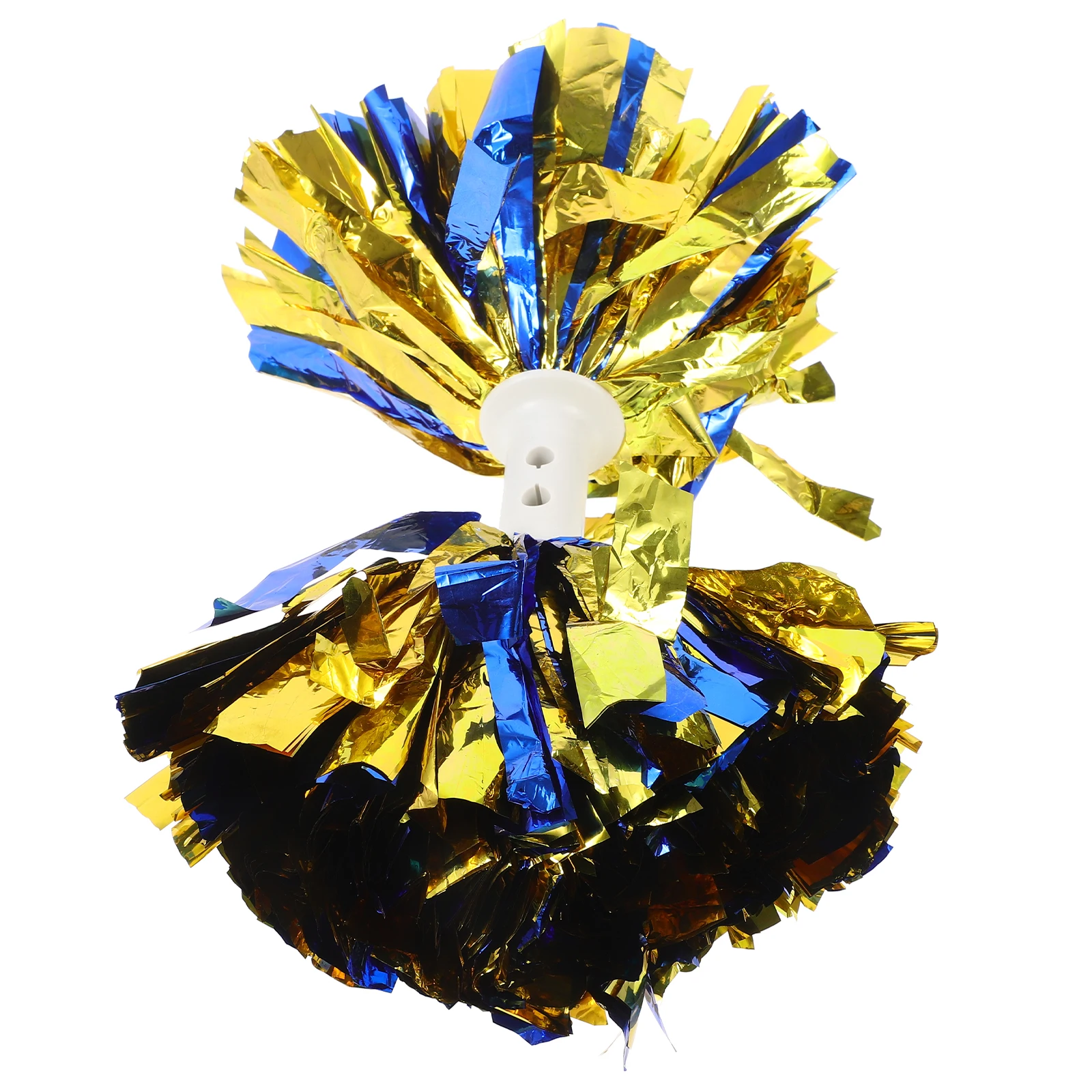 

Cheerleading Bouquet Pom Metallic Poms Cheerleaders Flower Ball Pompoms Accessories Holding Flowers Hand
