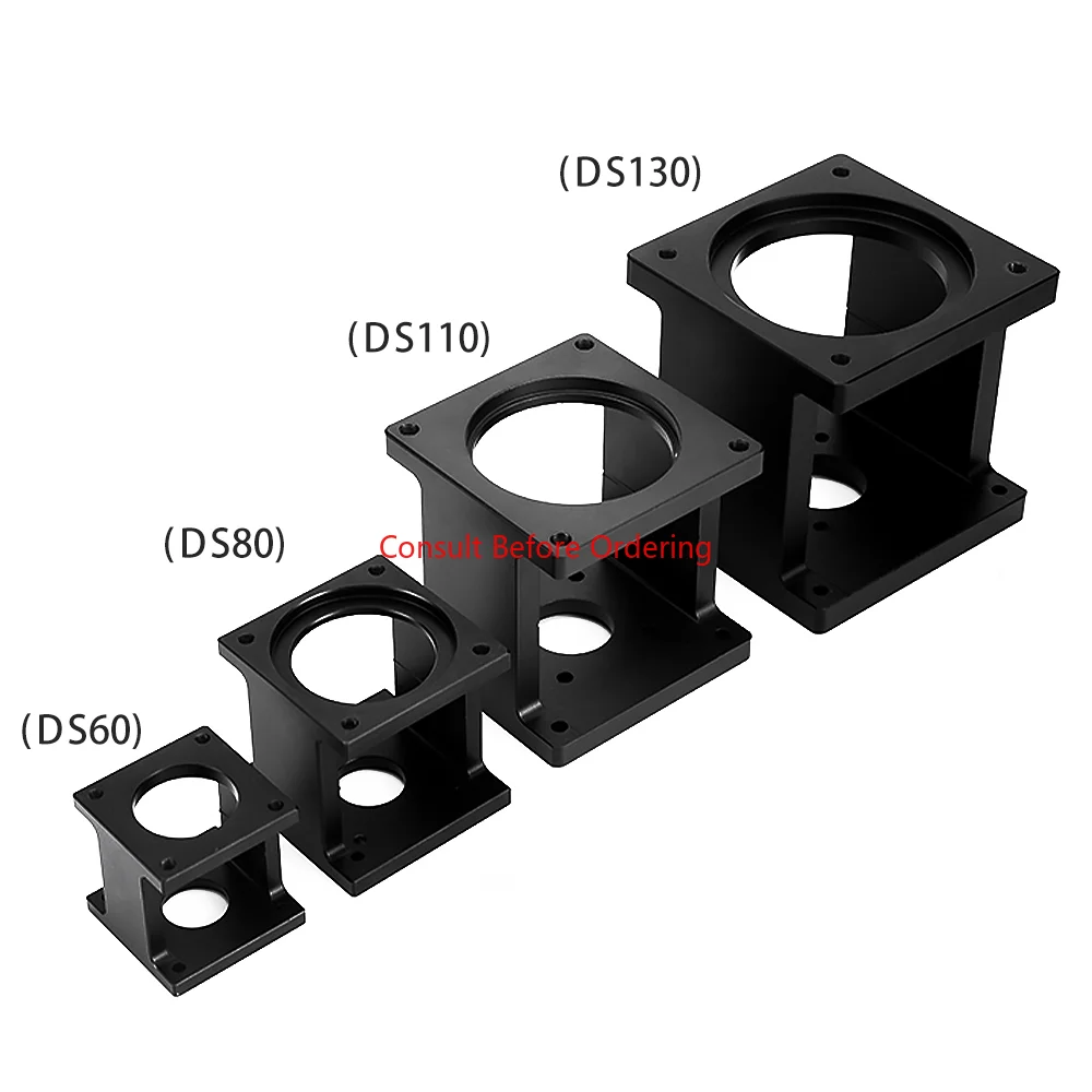 57/60/80/86/110/130 Stepper Servo Motor Fixed Bracket Horizontal Installation Support Base Cast Aluminum