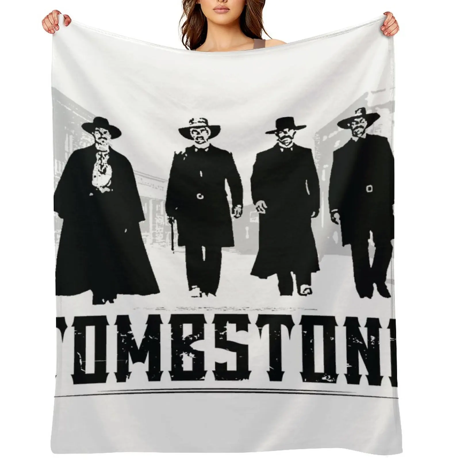 

MOVIES: TOMBSTONE BLACK Throw Blanket Custom Beach Sofa Throw Luxury Blankets