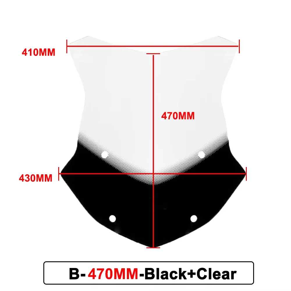 Double Bubble Screen Voor BMW R1200GS R1250GS Voor Adventure Motorcycle Voorruit Voorruit Voor GS1200 GS1250 R1250GSA 2013-2025