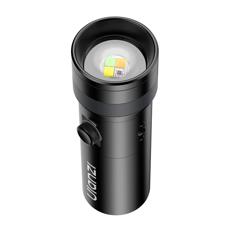 Ulanzi LM01 Latarka Fotograficzna 4-Kolorowa RGB Zoomowalna Światło Zachodu Słońca Światło Ambientowe 7500mAh 4,5h Czas Pracy — zdjęcie produktu 7