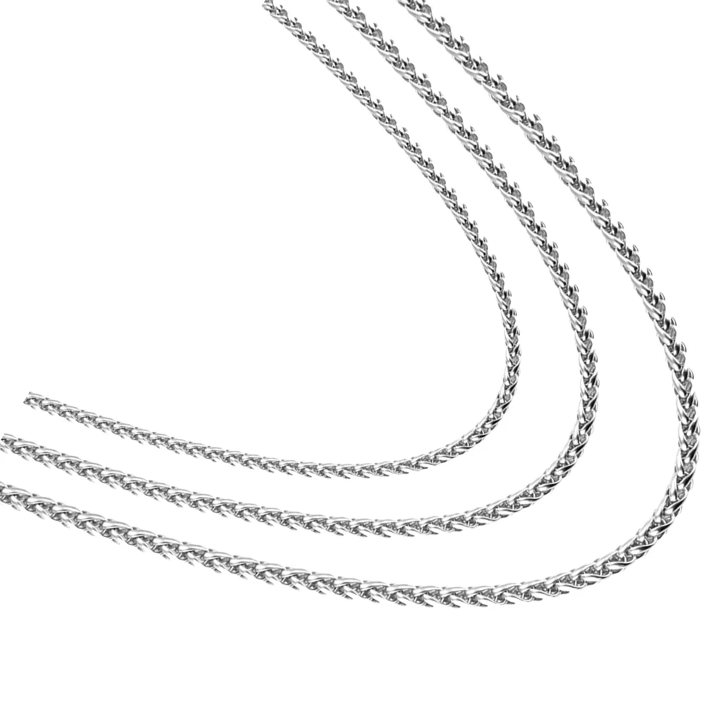 

3 Pcs Stainless Steel Necklace Male Chain Hip Hop Punk Unique Shape Rapper Chains for Men Fashion Accessories Jewelry