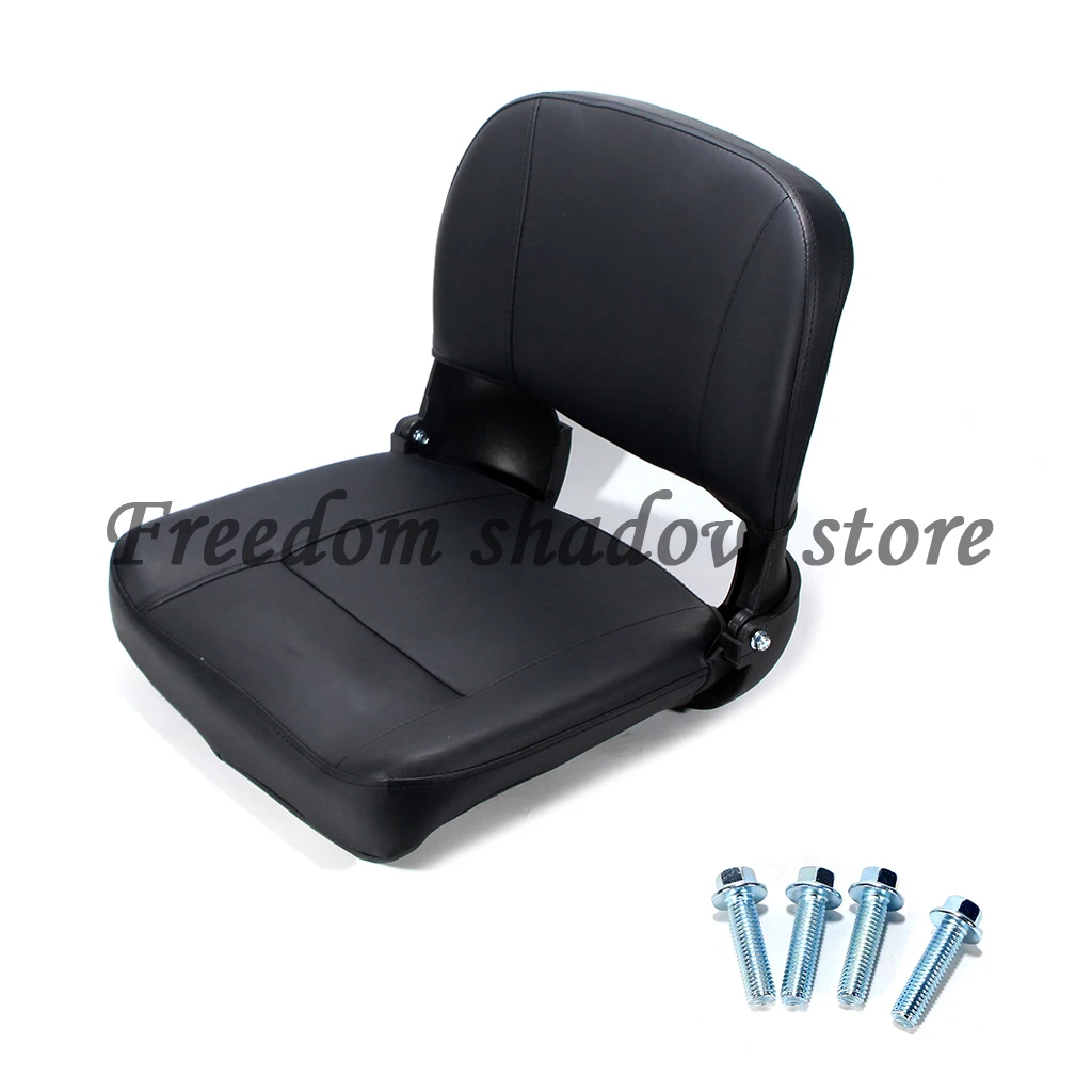 Drift Trike Go Kart Buggy Outboat Outdoor Boat PU Leather High Density Foam Comfortable Folding Seat Cushion Car Saddle L Size